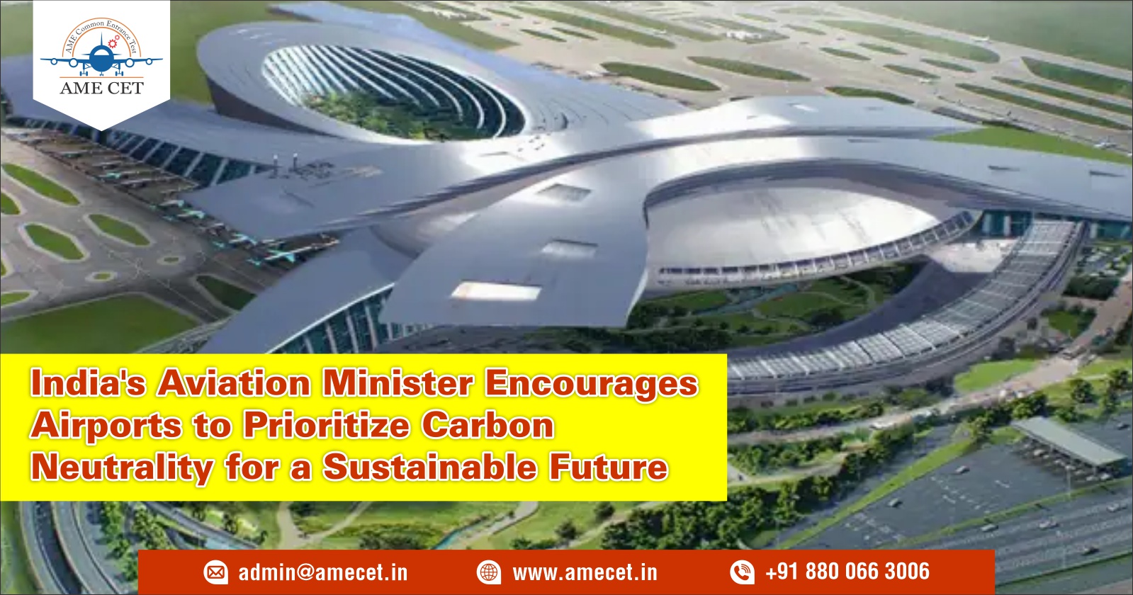 India Aviation Minister Encourages Airports to Prioritize Carbon Neutrality for a Sustainable Future